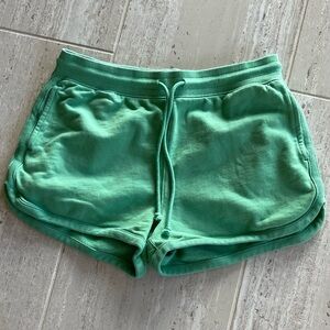 J. Crew Green Athletic Shorts
